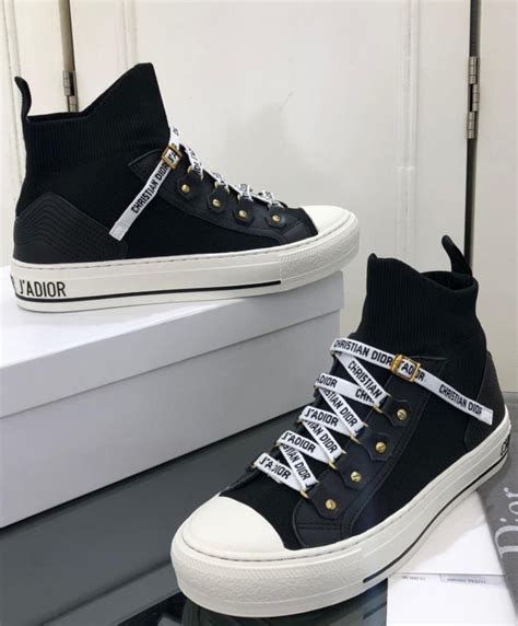 dior high top sneakers black|Dior high top sneakers women's.